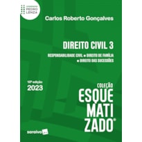 DIREITO CIVIL ESQUEMATIZADO - VOL. 3 - 10ª EDIÇÃO 2023