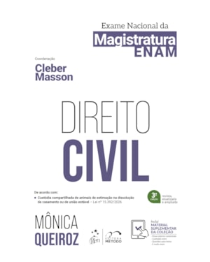 DIREITO CIVIL - EXAME NACIONAL DA MAGISTRATURA - 3ª EDIÇÃO 2026
