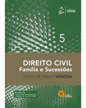 DIREITO CIVIL - FAMÍLIA E SUCESSÕES - VOL. 5 - 26ª EDIÇÃO 2026
