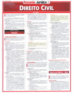 DIREITO CIVIL - RESUMAO - 2º