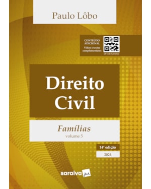 DIREITO CIVIL - VOL. 5 - FAMÍLIAS -14ª EDIÇÃO 2024