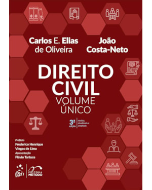 DIREITO CIVIL - VOL. ÚNICO - 3ª EDIÇÃO 2024