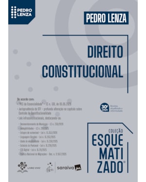 DIREITO CONSTITUCIONAL - COLEÇÃO ESQUEMATIZADO - 30ª EDIÇÃO 2026