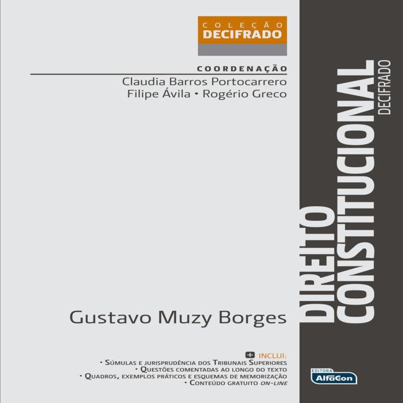 DIREITO CONSTITUCIONAL DECIFRADO - COLEÇÃO DECIFRADA