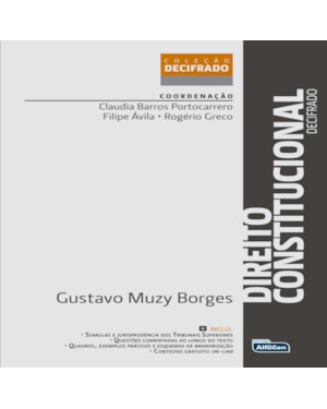 DIREITO CONSTITUCIONAL DECIFRADO - COLEÇÃO DECIFRADA