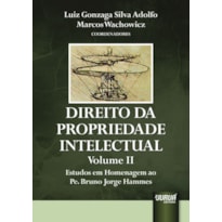 DIREITO DA PROPRIEDADE INTELECTUAL - VOLUME II - ESTUDOS EM HOMENAGEM AO PE. BRUNO JORGE HAMMES