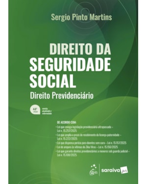 DIREITO DA SEGURIDADE SOCIAL - 44ª EDIÇÃO 2026