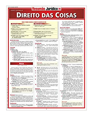DIREITO DAS COISAS - RESUMAO JURIDICO 35