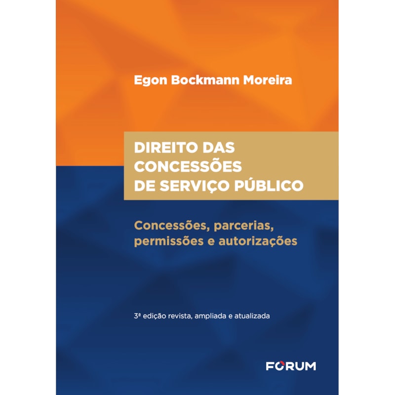 DIREITO DAS CONCESSÕES DE SERVIÇO PÚBLICO: CONCESSÕES, PARCERIAS, PERMISSÕES E AUTORIZAÇÕES