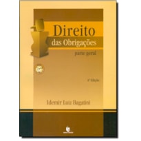 DIREITO DAS OBRIGACOES - PARTE GERAL - 1ª