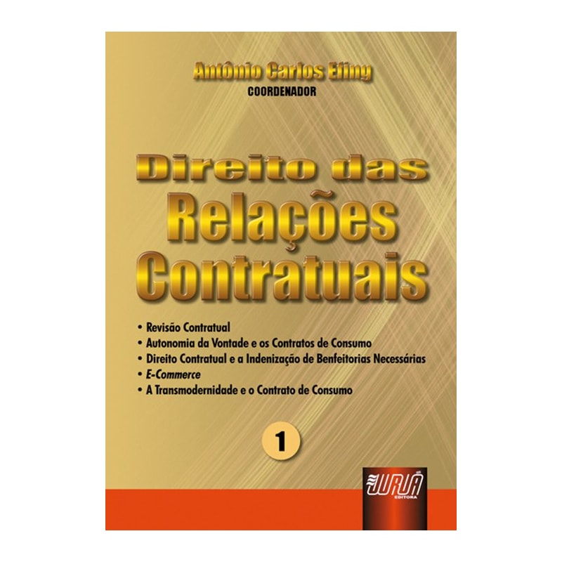 DIREITO DAS RELAÇÕES CONTRATUAIS - Nº 1