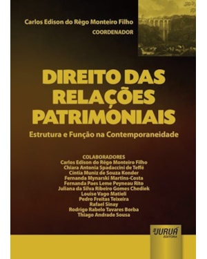 DIREITO DAS RELAÇÕES PATRIMONIAIS - ESTRUTURA E FUNÇÃO NA CONTEMPORANEIDADE