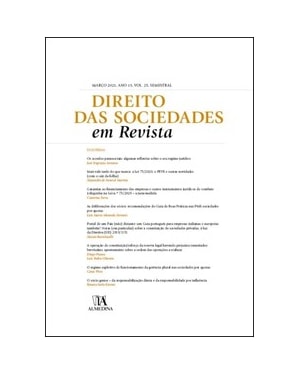 Direito das sociedades em revista: março 2021, ano XIII
