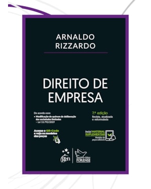 DIREITO DE EMPRESA - 7ª EDIÇÃO 2019