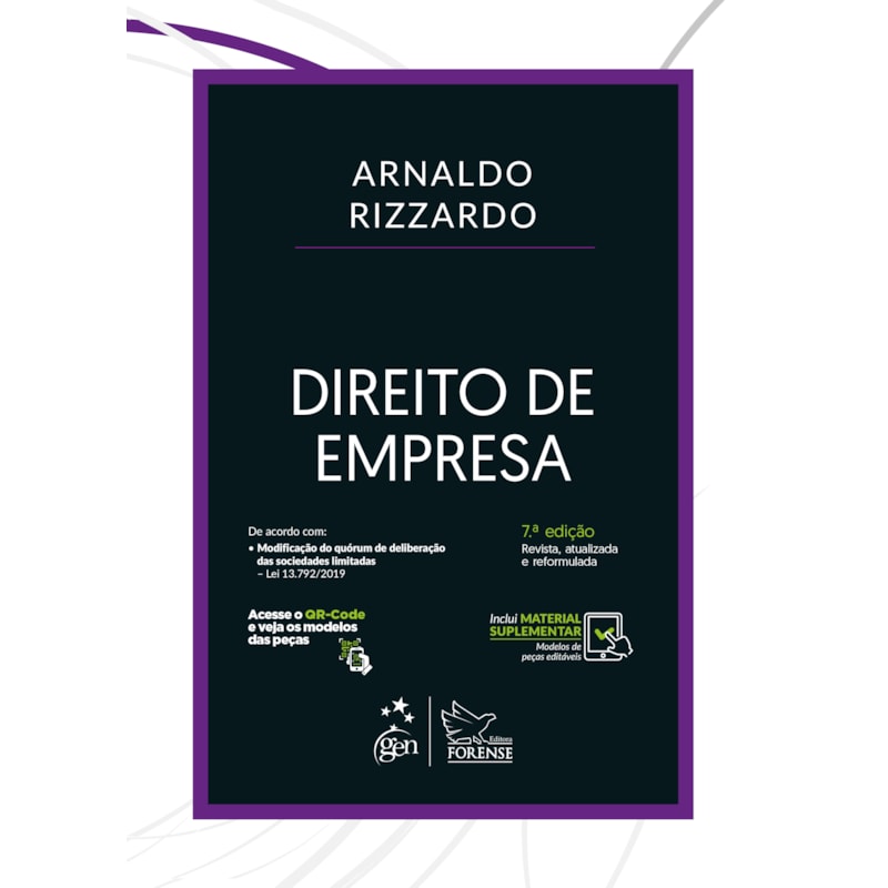 DIREITO DE EMPRESA - 7ª EDIÇÃO 2019