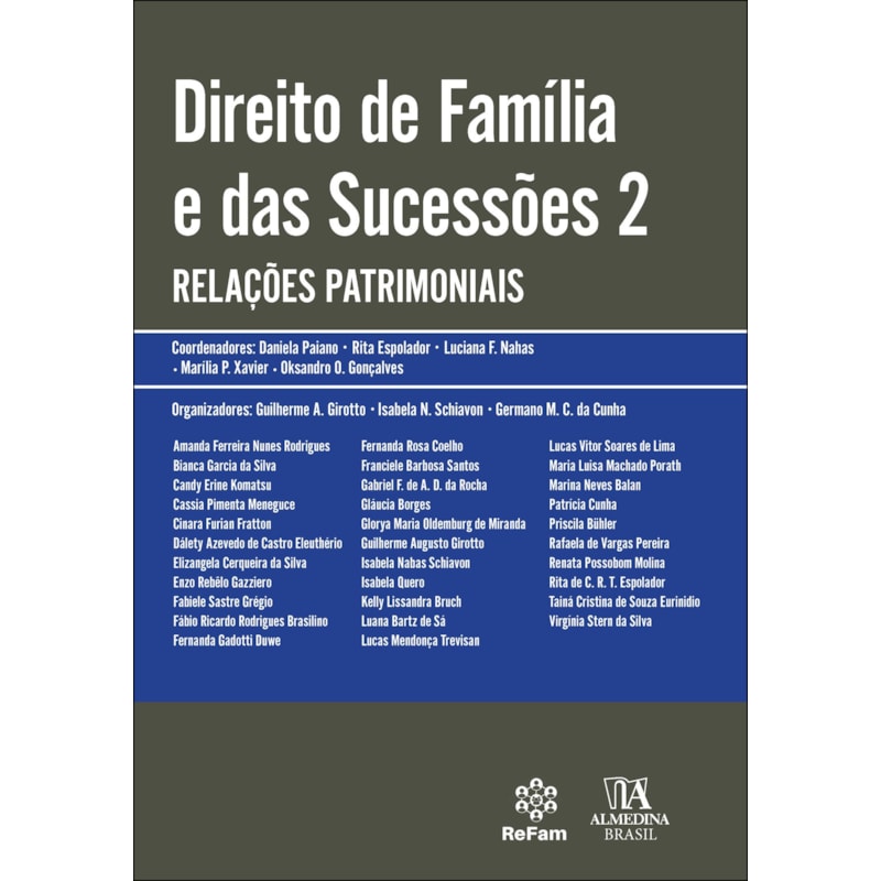 Direito de família e das sucessões 2: relações patrimoniais