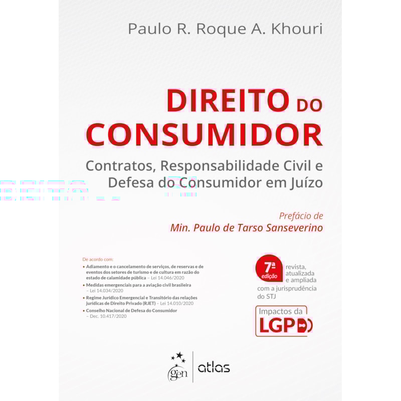 DIREITO DO CONSUMIDOR - 7ª EDIÇÃO 2021
