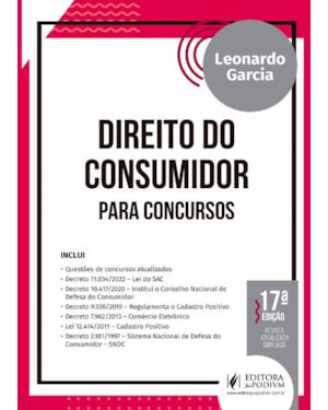 DIREITO DO CONSUMIDOR PARA CONCURSOS