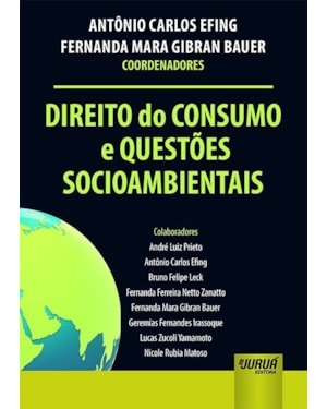 DIREITO DO CONSUMO E QUESTÕES SOCIOAMBIENTAIS