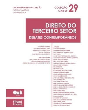 DIREITO DO TERCEIRO SETOR: DEBATES CONTEMPORÂNEOS - COLEÇÃO OAB SP VOLUME 29