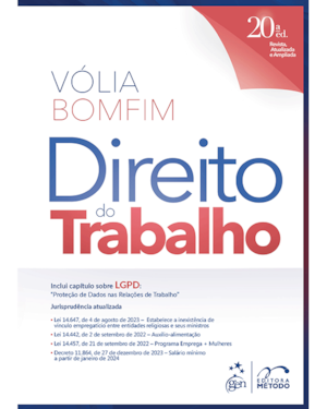 DIREITO DO TRABALHO - 20ª EDIÇÃO 2024