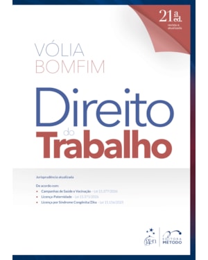 DIREITO DO TRABALHO - 21ª EDIÇÃO 2026