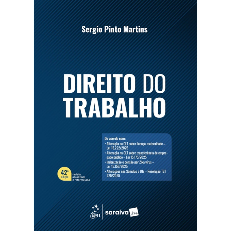 DIREITO DO TRABALHO - 42ª EDIÇÃO 2026