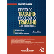 DIREITO DO TRABALHO E PROCESSO DO TRABALHO EM VOLUME ÚNICO - 2A EDIÇÃO