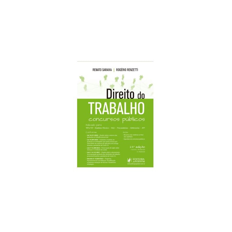 DIREITO DO TRABALHO PARA CONCURSOS PÚBLICOS (2022)