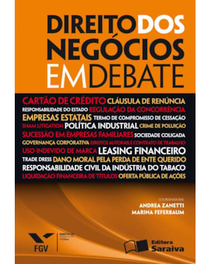 DIREITO DOS NEGÓCIOS EM DEBATE - 1ª EDIÇÃO DE 2012