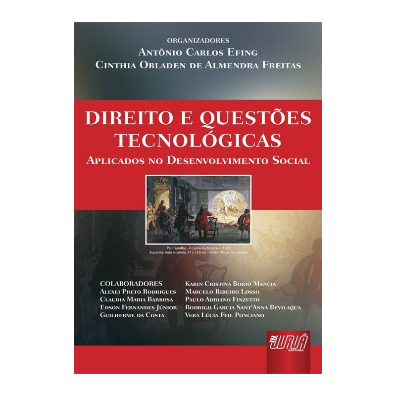 DIREITO E QUESTÕES TECNOLÓGICAS APLICADOS NO DESENVOLVIMENTO SOCIAL - VOLUME 1