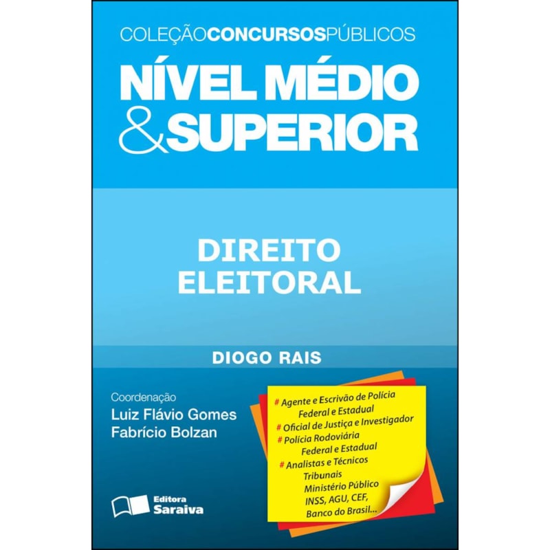 DIREITO ELEITORAL: NÍVEL MÉDIO & SUPERIOR - 1ª EDIÇÃO DE 2012