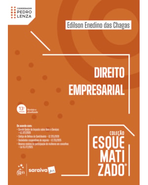DIREITO EMPRESARIAL - COLEÇÃO ESQUEMATIZADO - 13ª EDIÇÃO 2026