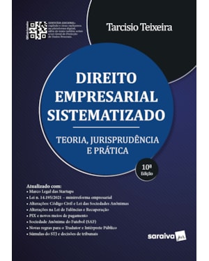 DIREITO EMPRESARIAL SISTEMATIZADO - 10ª EDIÇÃO 2022