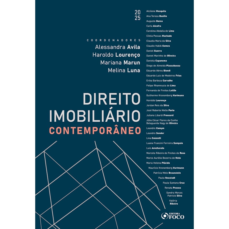 DIREITO IMOBILIÁRIO CONTEMPORÂNEO - 1ª ED - 2025