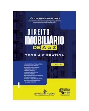 DIREITO IMOBILIÁRIO DE A A Z 5ª EDIÇÃO 2025 JÚLIO SANCHEZ