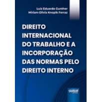 DIREITO INTERNACIONAL DO TRABALHO E A INCORPORAÇÃO DAS NORMAS PELO DIREITO INTERNO