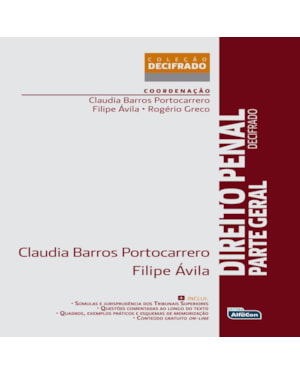 DIREITO PENAL DECIFRADO - PARTE GERAL - COLEÇÃO DECIFRADA