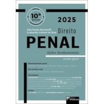 DIREITO PENAL: LIÇÕES FUNDAMENTAIS PARTE GERAL | 10ª EDIÇÃO