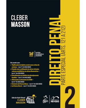 DIREITO PENAL - PARTE ESPECIAL (ARTS. 121 A 212) - VOL. 2