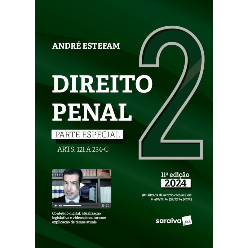 DIREITO PENAL - PARTE ESPECIAL VOL.2 - 11ª EDIÇÃO 2024