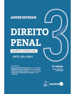 DIREITO PENAL - PARTE ESPECIAL - VOL.3 - 13ª EDIÇÃO 2026
