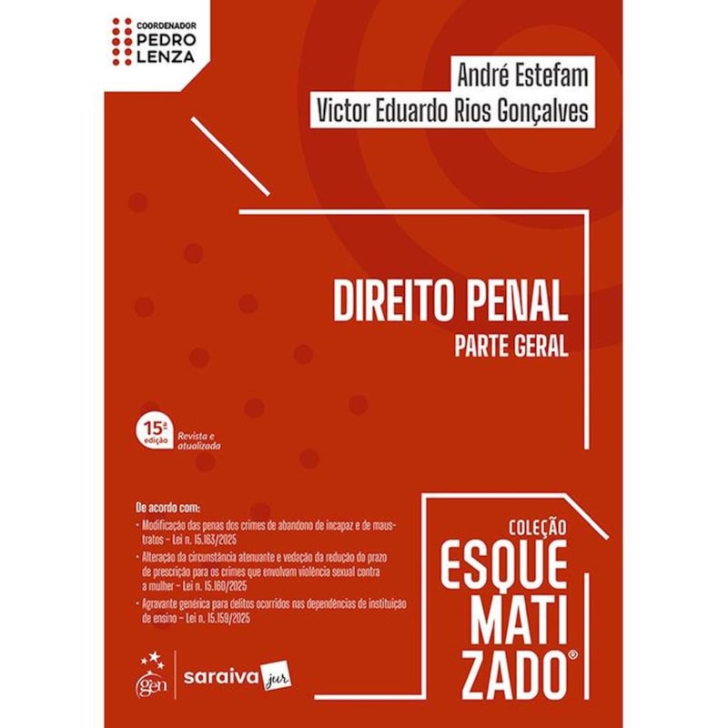DIREITO PENAL - PARTE GERAL - COLEÇÃO ESQUEMATIZADO - 15ª EDIÇÃO 2026