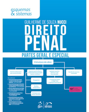 DIREITO PENAL - PARTES GERAL E ESPECIAL - ESQUEMAS & SISTEMAS - 10ª EDIÇÃO 2026