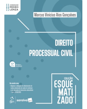 DIREITO PROCESSUAL CIVIL - COLEÇÃO ESQUEMATIZADO - 17ª EDIÇÃO 2026