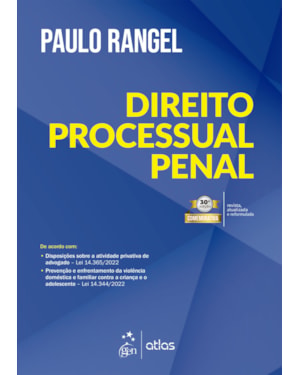 DIREITO PROCESSUAL PENAL - 30ª EDIÇÃO 2023