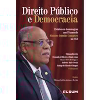 DIREITO PÚBLICO E DEMOCRACIA: ESTUDOS EM HOMENAGEM AOS 15 ANOS DO MINISTRO BENEDITO GONÇALVES NO STJ
