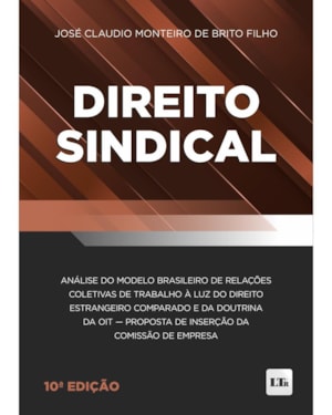 DIREITO SINDICAL 10ª EDIÇÃO