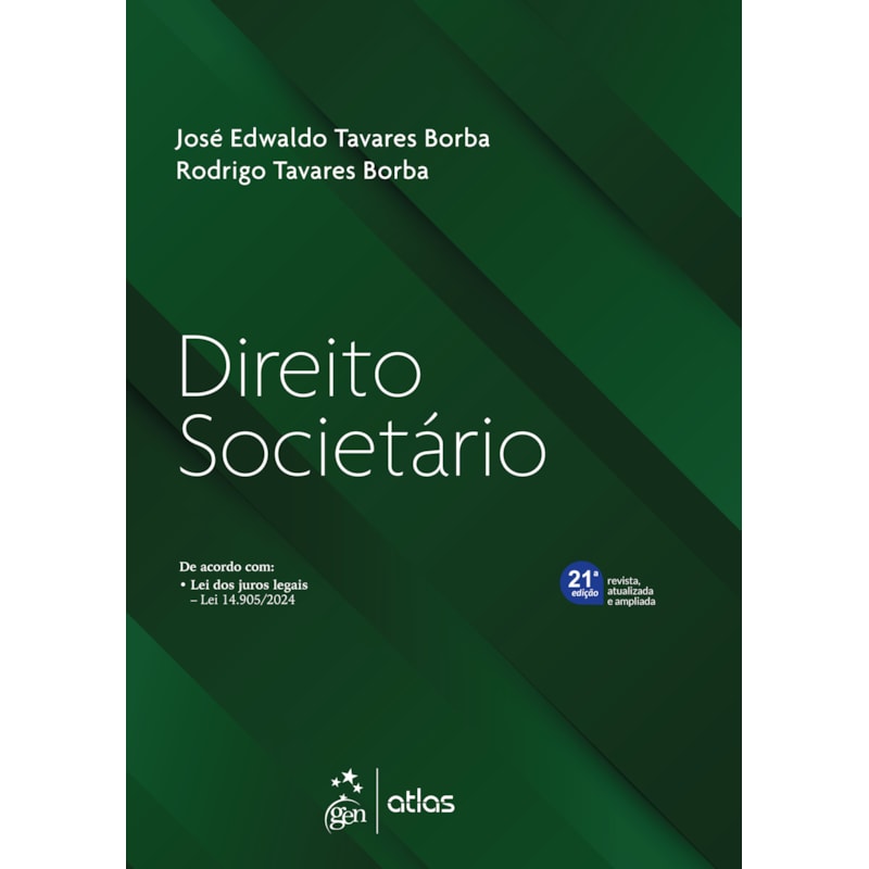 Direito Societário - 21ª Edição 2025