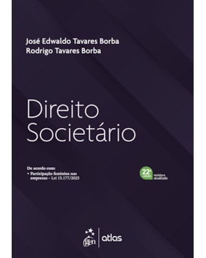 DIREITO SOCIETÁRIO - 22ª EDIÇÃO 2026